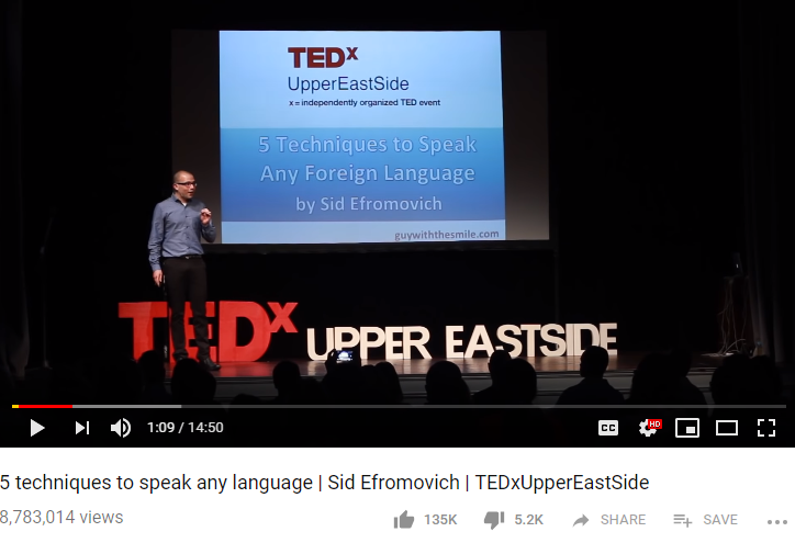 TED talk- Sid Efromovich 