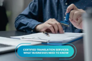 certified translation