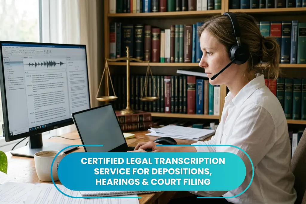 legal transcription service
